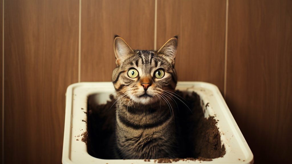 Cat Peeing in Litter Box