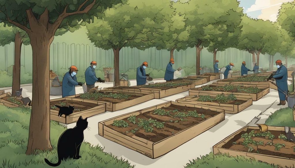 how to rid of stray cats